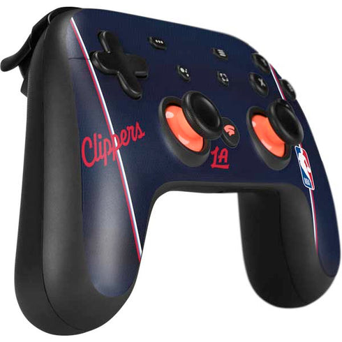 NBA LA Clippers Jersey Google Stadia Controller Skin
